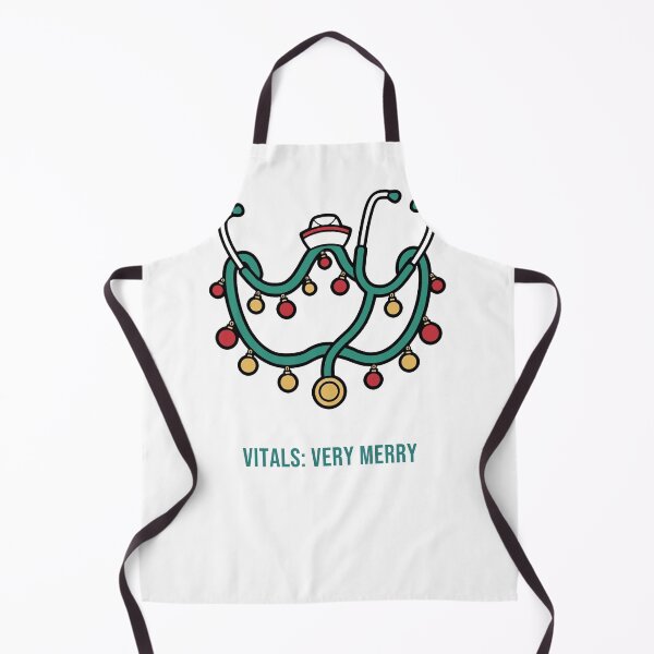 Artikelvorschau, Vitals Very Merry Nurse Christmas Sticker entworfen und verkauft von rallyandthread.