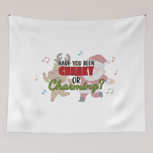 Item preview, Cheeky or Charming Holiday Fun designed and sold by DixieGirlStudio.