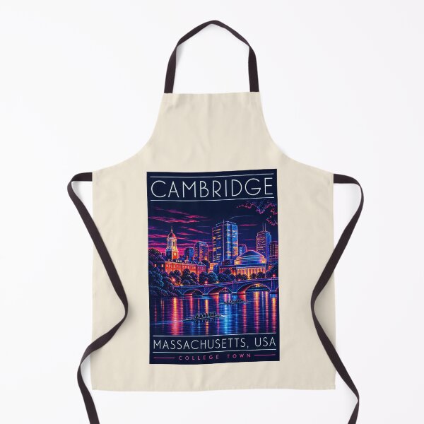 Artikelvorschau, Cambridge, Massachusetts, USA [Neonillustration] entworfen und verkauft von elektronen.