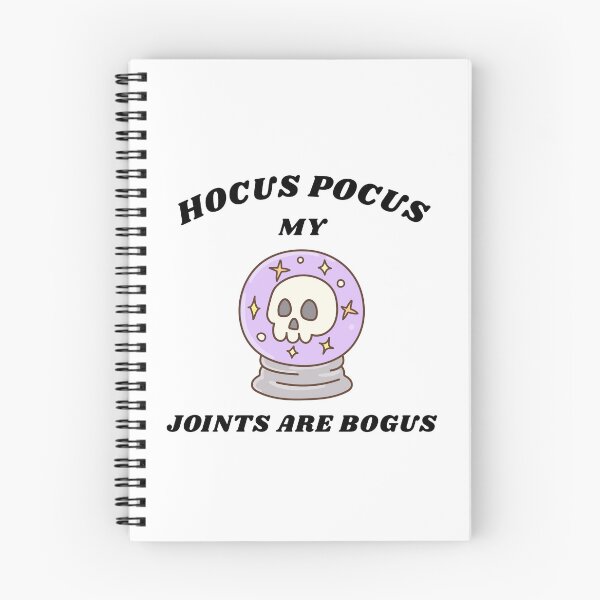 Item preview, Hocus Pocus My Joints Are Bogus Black Font Crystal Ball Meme designed and sold by kristy1003.
