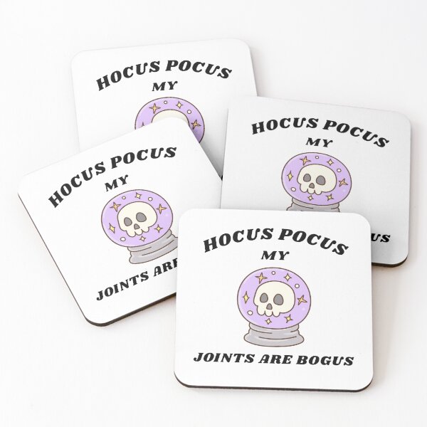 Item preview, Hocus Pocus My Joints Are Bogus Black Font Crystal Ball Meme designed and sold by kristy1003.