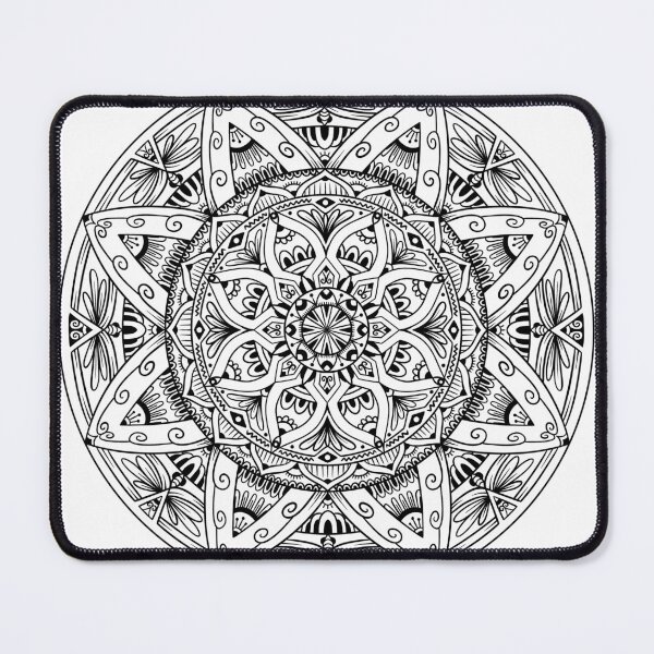 Item preview, Ornamental Mandala Folk Art designed and sold by KalavartStudio.