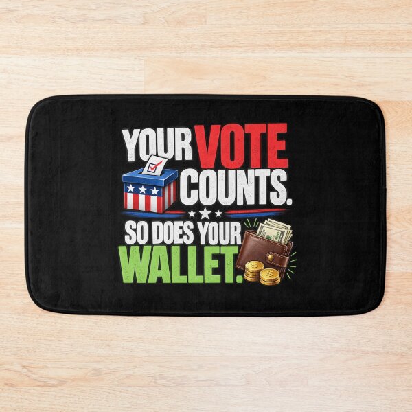 Item preview, Your Vote Counts. So Does Your Wallet. designed and sold by signshirtz.