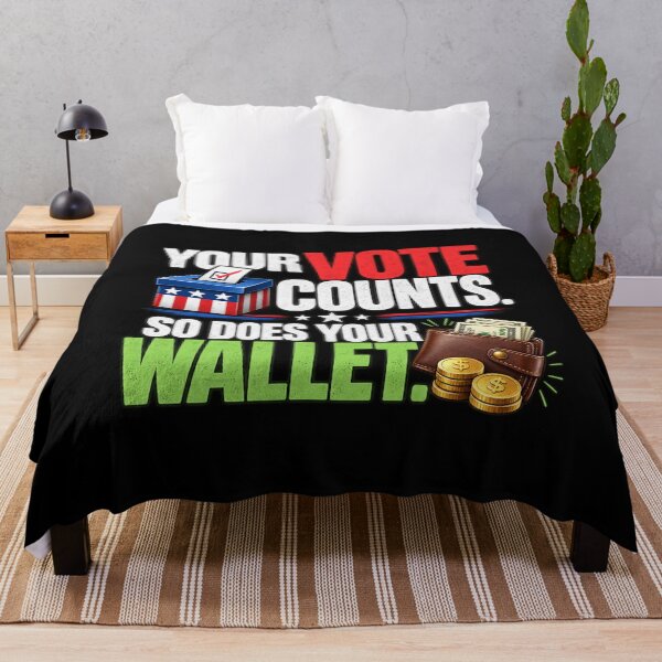 Item preview, Your Vote Counts. So Does Your Wallet. designed and sold by signshirtz.