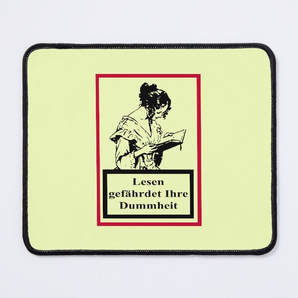 Item preview, Reading endangers your stupidity designed and sold by ARTmanhART.
