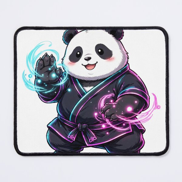 Item preview, Akai Panda Warrior Neon Glow Sticker - Mobile Legends Fan Art designed and sold by Lesley D.