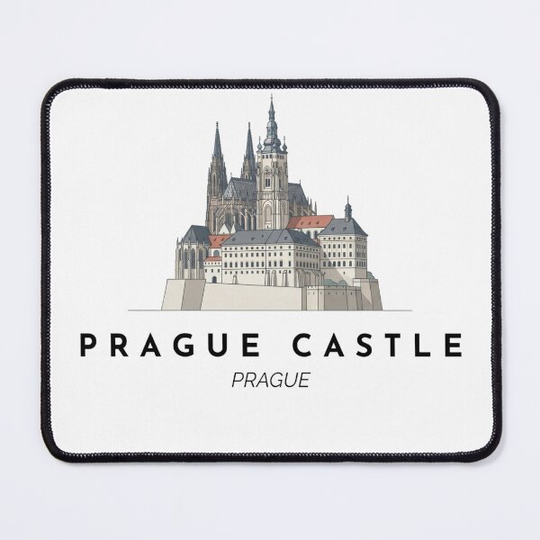 Item preview, Prague Castle Minimalist Illustration – Prague Czech Republic designed and sold by DesignMaxa.