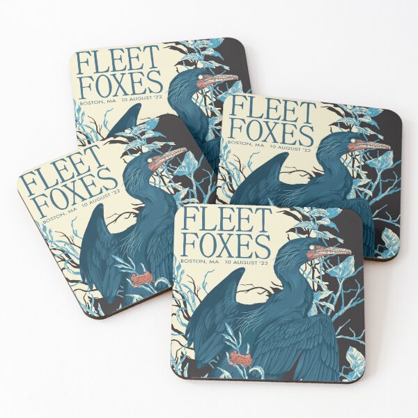 Item preview, Fleet Foxes Original Custom Vintage Music Poster Wall Art Tee Shirt Design designed and sold by Cool Robot Bro..