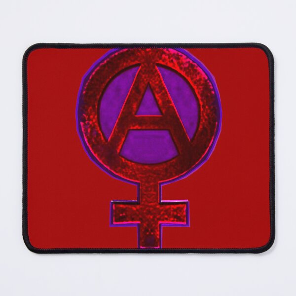 Item preview, Anarcha Feminism Circle A Symbol designed and sold by weirdove.