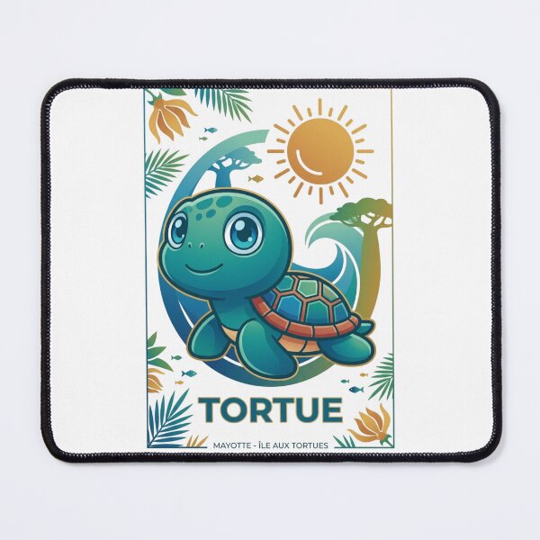 Item preview, Mayotte, the Island of Turtles designed and sold by FoxinhoSoumaila.