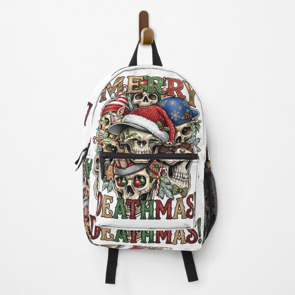 Item preview, Gothic Santa Skulls and Candy Canes Festive Horror designed and sold by Sitred123.