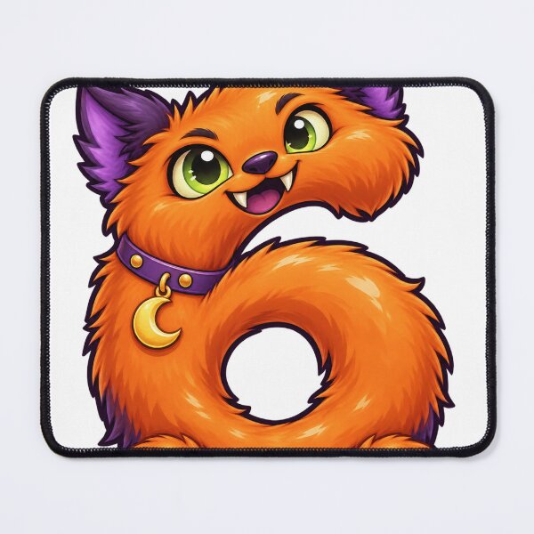 Item preview, Cute Spooky Halloween Number 6 - Werewolf designed and sold by The198X.