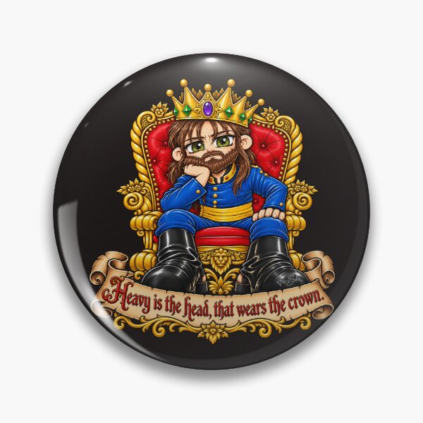 Item preview, The befuddled king designed and sold by soliloquywriter.