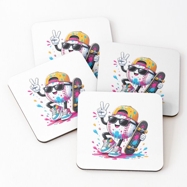 Item preview, Cool Dripping Baseball Bat Sunglasses Cap Sneaker designed and sold by MLETEM-P.