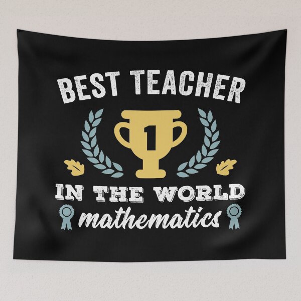 Item preview, Best Teacher in the World - Mathematics designed and sold by wingstar.