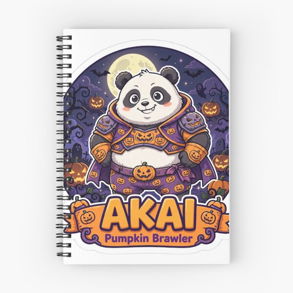 Item preview, Akai Pumpkin Brawler Name Banner Showcase Sticker - Mobile Legends Fan Art designed and sold by Lesley D.
