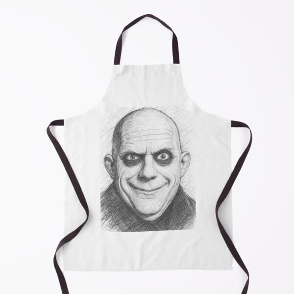 Item preview, Creepy Uncle Pencil Sketch Portrait Goth Art Print designed and sold by Leon Woods Pencil Art.