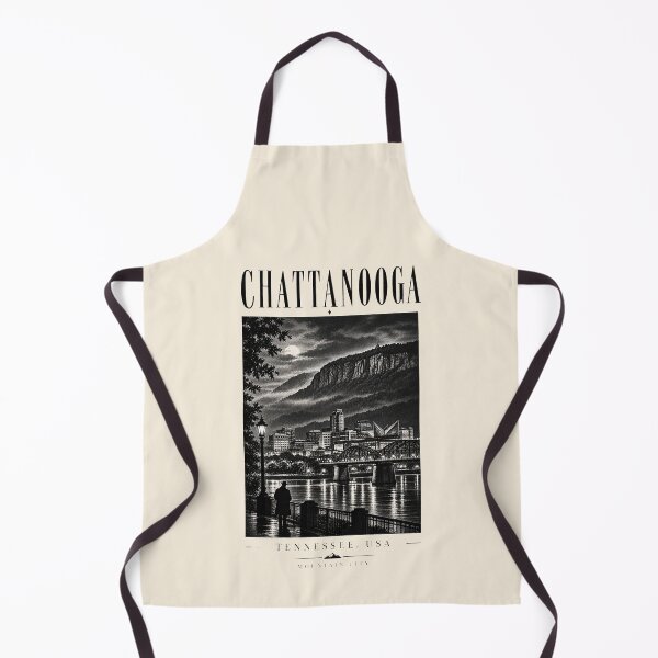 Item preview, Chattanooga, Tennessee, USA [Vintage Illustration] designed and sold by elektronen.