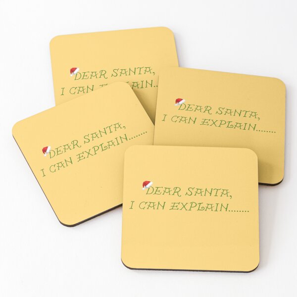 Item preview, Dear Santa I Can Explain Funny Minimalist Christmas Quote designed and sold by SolutionsArt.