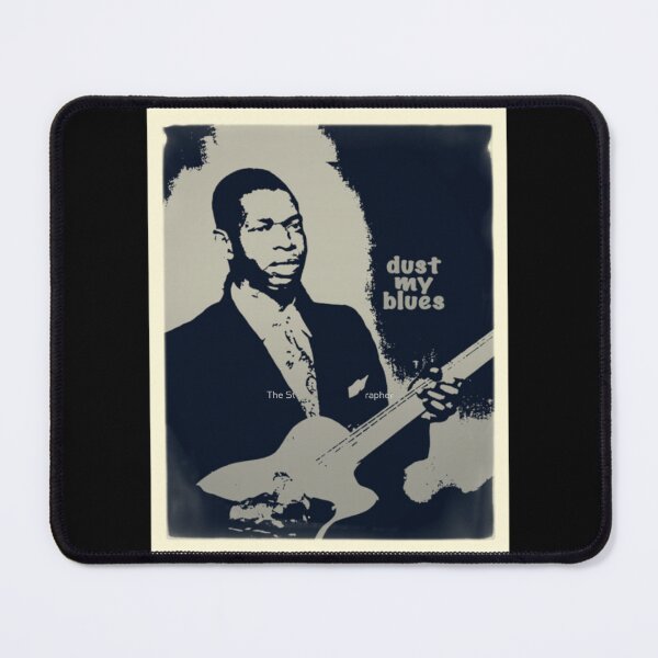 Item preview, Dust My Blues Vintage Guitar Portrait Design designed and sold by sheelaghgiombe.