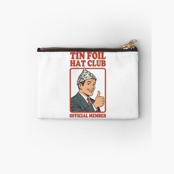Item preview, Tin Foil Hat Club Official Member Funny Conspiracy designed and sold by ShirtWreck.