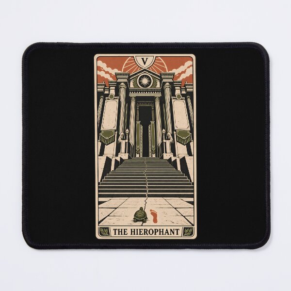 Item preview, V — The Hierophant: Small Voice, Large Temple designed and sold by agearb.