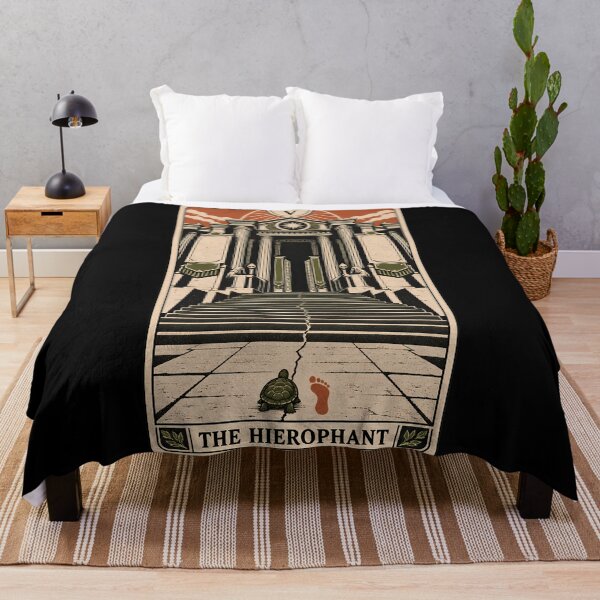 Item preview, V — The Hierophant: Small Voice, Large Temple designed and sold by agearb.