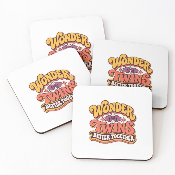 Item preview, Wonder Twins Better Together Groovy Retro Typography designed and sold by Witcrafters.