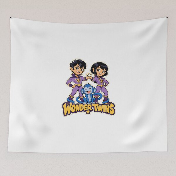 Item preview, Wonder Twins Zan Jayna and Gleek Cute Chibi Trio designed and sold by Witcrafters.