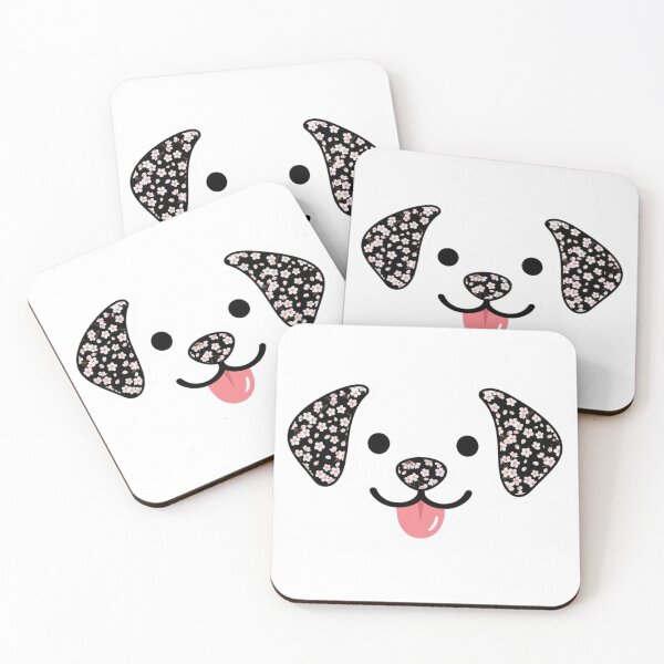 Item preview, Minimalist Simplicity Dog - Sakura Cherry Blossoms designed and sold by Goodthingstree.