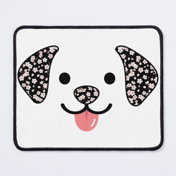 Item preview, Minimalist Simplicity Dog - Sakura Cherry Blossoms designed and sold by Goodthingstree.