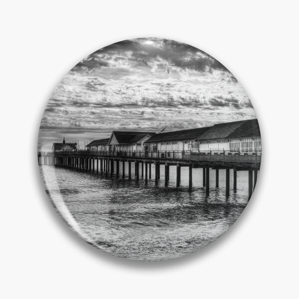 Item preview, Southwold Pier Black and White, Suffolk, UK designed and sold by Paul Thompson Photography.