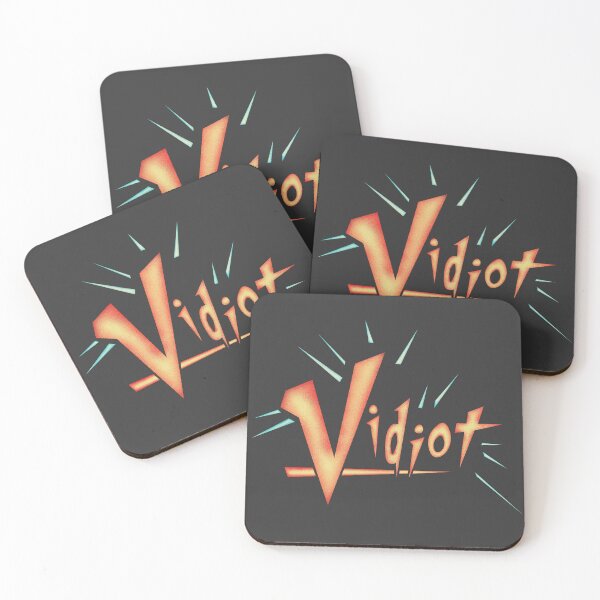Item preview, Vidiot - Transparent Logo | 90s Australian TV designed and sold by Michael Capparelli.