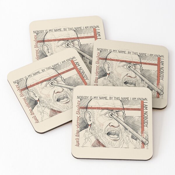 Item preview, Odysseus Blind Polyphemus Print: Tactical Ophthalmic Trauma designed and sold by FreiherrPK.