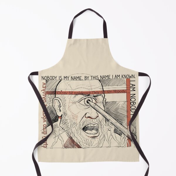 Item preview, Odysseus Blind Polyphemus Print: Tactical Ophthalmic Trauma designed and sold by FreiherrPK.