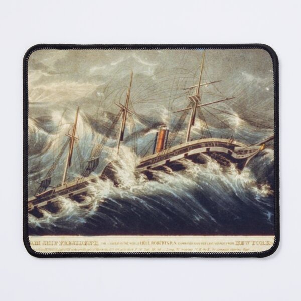 Item preview, The Steam Ship President, The Largest in the World designed and sold by SharonTheFirst.