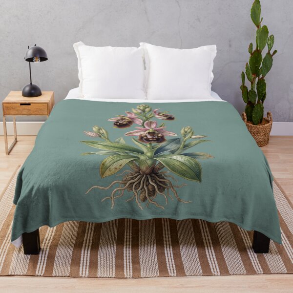 Item preview, Vintage Bee Orchid Print: Botanical Solipsism designed and sold by FreiherrPK.