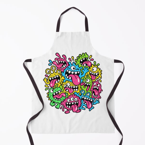 Aperçu de l'œuvre Crazy Teeth and Tongues Monster Crew créée et vendue par Thai Vibe Studio.