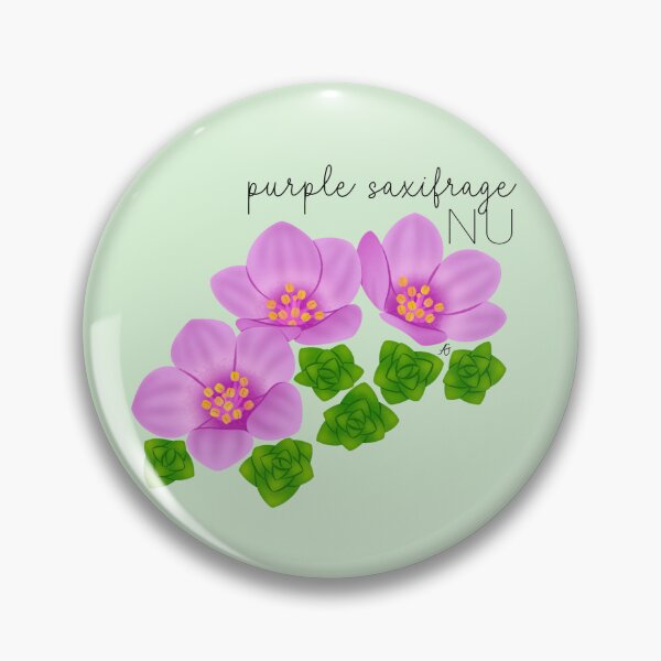 Item preview, Purple Saxifrage of Nunavut designed and sold by spontaneousing.