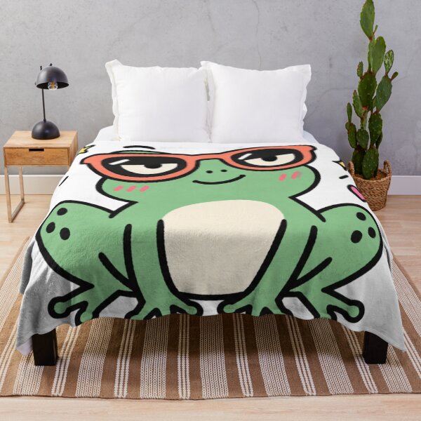 Item preview,  Cool Frog in Sunglasses Sticker designed and sold by Vision Crafted.