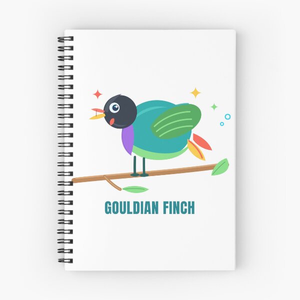 Item preview, Gouldian Finch — Rainbow Bird Lover Gift designed and sold by MIRAJIL.