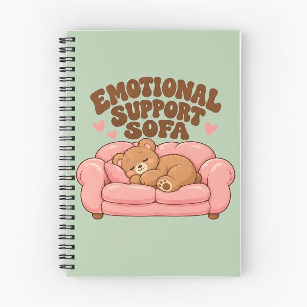 Item preview, Emotional Support Sofa | Cute Minimalist Teddy Bear Edition designed and sold by littleblued.