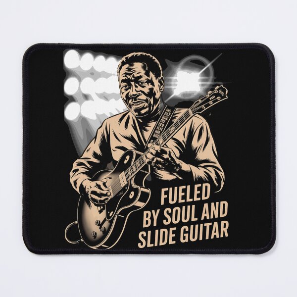 Item preview, Vintage Blues Guitar Performance Portrait Design designed and sold by sheelaghgiombe.