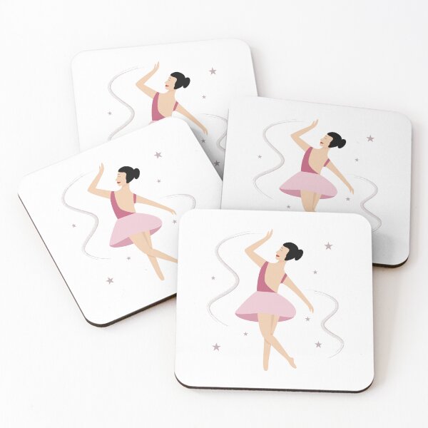 Item preview, A ballet dancer in a pink costume designed and sold by expresiones8.
