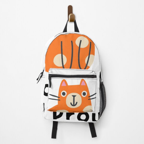 Item preview, Round and Proud Orange Polka Dot Cat designed and sold by Fani*.
