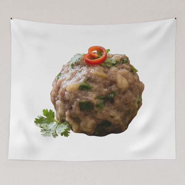 Item preview, Steamed Beef Ball Dim Sum - Hong Kong Foodie designed and sold by PetalsPaws.