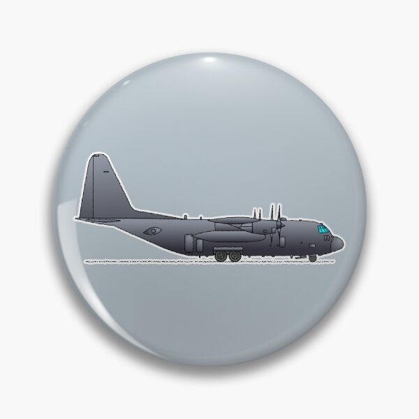 Artikelvorschau, Lockheed C-130 Hercules Militärtransportflugzeug Kunst entworfen und verkauft von themagiccrayons.