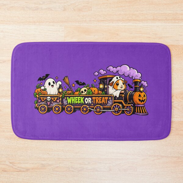 Item preview, Wheek or Treat – Guinea Pig Halloween Ghost Train designed and sold by Britishdelights.
