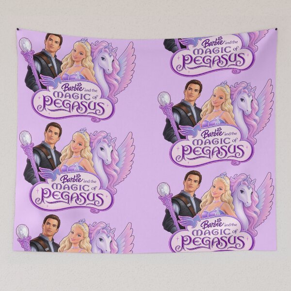 Item preview, Barbie and the Magic of Pegasus Logo Print designed and sold by btluvs.