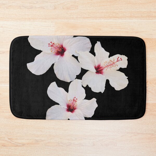 Item preview, Three Exotic White Hibiscus Tropical Flowers Shapes Mania designed and sold by Shapes-Mania.